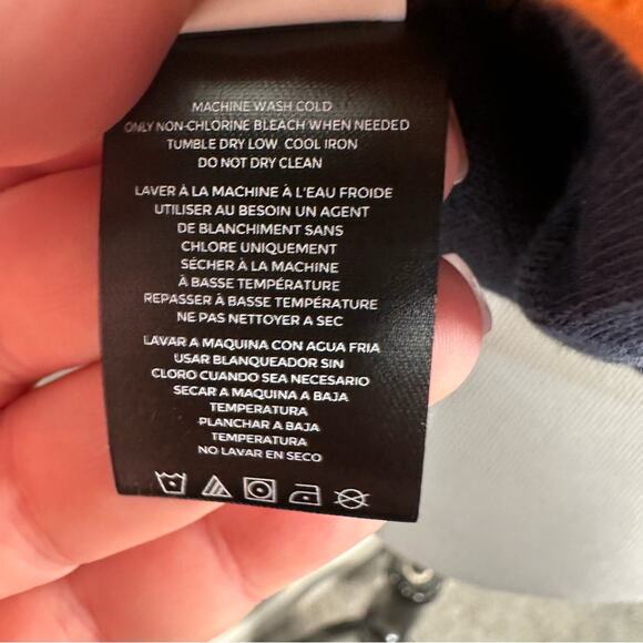 ‘47 Brand NEW Women’s Retro Auburn University Striped Sleeve Tee Size Small - Picture 7 of 7